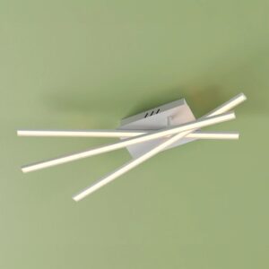 Plafoniera LED Yuno 01-2966, 26W, 1686lm, lumina neutra, alb + opal, moderna