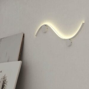 Aplica Smarter Wave, alb mat, LED, 9W, 668 lumeni, alb cald 3000K, L.60 cm, 01-3108