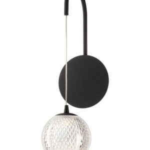 Aplica Smarter Gianet, negru mat, LED, 4W, 450 lumeni, alb cald 3000K, 01-4038