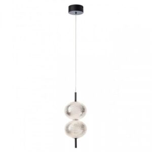 Suspensie Smarter Ventura, negru mat, LED, 12W, 1309 lumeni, alb cald 3000K, H.36 cm, 01-4024