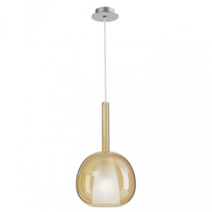 Suspensie Smarter Tresor, sticla champanie, 1XE27, D.20 cm, 01-3642