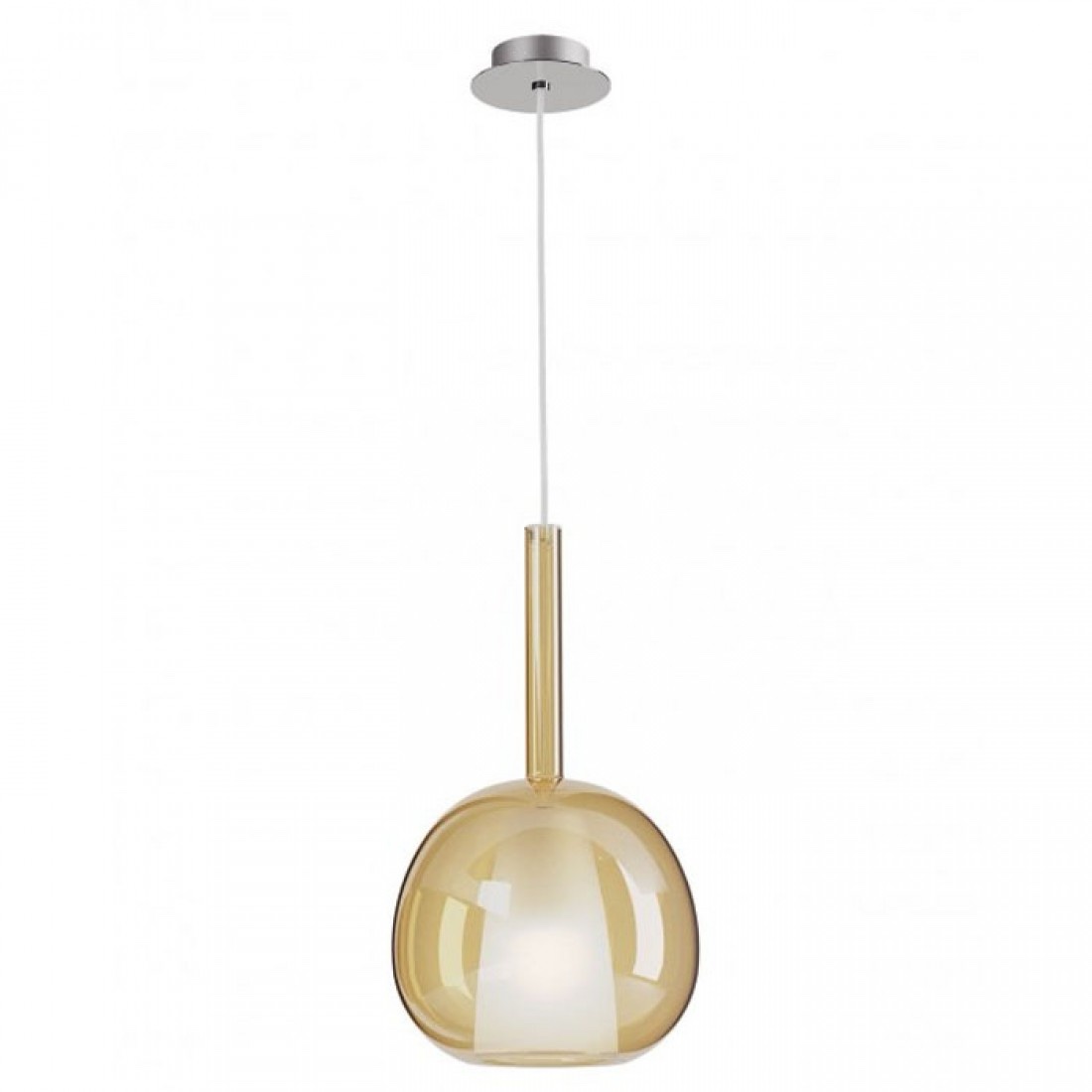 Suspensie Smarter Tresor, sticla champanie, 1XE27, D.20 cm, 01-3642