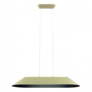 Suspensie Redo Akira, fonoabsorbant, verde oliv/ interior negru , LED, 23.5W, 2849 lumeni, alb cald 3000K, L. 109cm, 01-3529