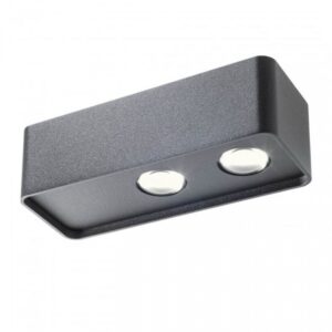 Aplica Redo Yuki, negru mat, LED, 10W, 945 Lm, alb cald 3000K, 01-3696