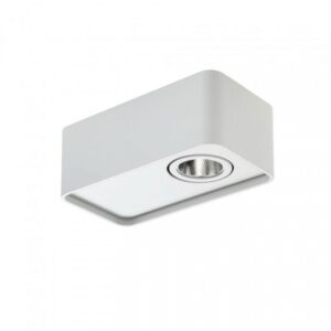 Plafoniera Redo Yuki, alb mat, 6W, 472 Lm, alb cald 3000K, L.13 cm, 01-3685