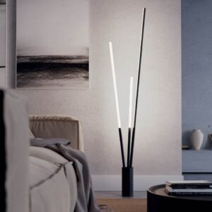 Lampadar Smarter Herald, negru mat, LED CCT, 36W, 2280 lumeni, 3000K/4000K, H.164 cm, 01-3978