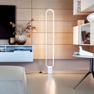 Lampadar Smarter Ado, alb mat, LED, 24W, 1200 lumeni, alb cald 3000K, H.149 cm, 01-3061