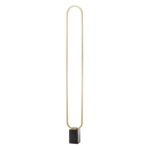 Lampadar Smarter Ado, auriu mat, LED, 24W, 1200 lumeni, alb cald 3000K, H.149 cm, 01-3062
