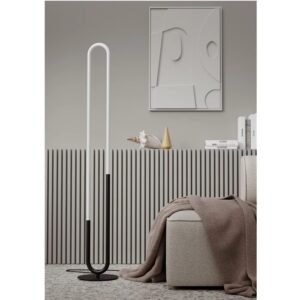 Lampadar Smarter Latium,negru mat, LED, 20W, 2400 lumeni, alb cald 3000K, H.133 cm, 01-3188