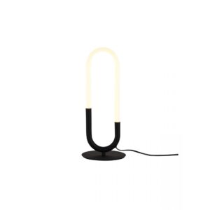 Veioza Smarter Latium, negru mat, LED, 9W, 1300 lumeni, alb cald 3000K, H.44 cm, 01-3186