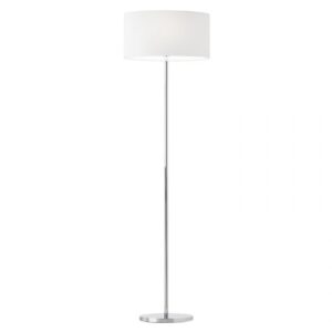 Lampadar Redo Enjoy structură Crom, abajur alb E27, 01-681 CH/WH