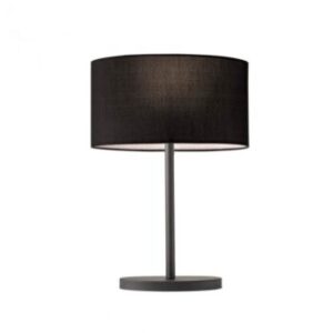 Veioză Redo Enjoy structură negru mat, abajur Negru E27, 01-680 SBK/BK