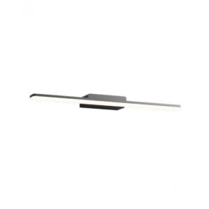 Aplica Redo BARRIO LED SMD 18W IP44 Negru mat, 4000K, L. 60 cm, 01-2504