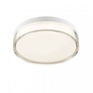 Plafoniera Redo Frisbi, alb mat, LED CCT, 12W, 914 lm, 3000K/4000K, IP44, D.23 cm, 01-3731