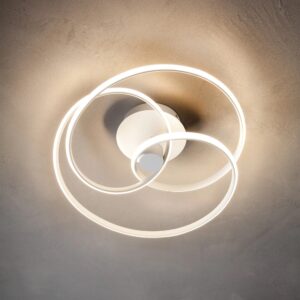 Plafoniera LED Sintra 01-2189, 40W, lumina calda, dimabila, alba