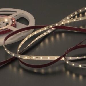 Banda LED XRIBO IP20, rola 5 metri, 6W/ml, 64LED/ml, 3000K, 24V DC,  >115°, Arelux RB26420WW