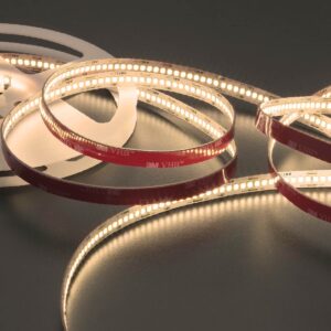 Banda LED XRIBO IP20, rola 5 metri, 22W/ml 240 LED/ml 3000K >115° 24V 110W, Arelux RB224020WW