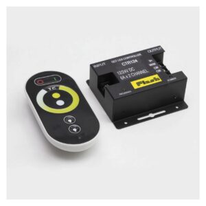 Sistem de control pentru circuite cu LED-uri, telecomanda multifunctionala, radio frecventa CCT & BRIGHTNESS CONTROLLER 12A, Arelux CTR124