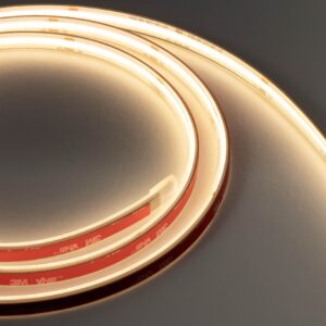 Bandă flexibilă cu LED-uri, XSolis IP67 Clear 24V, 8W/metru, rola 5m, 3000K, lumina calda, SLS01WW67CL