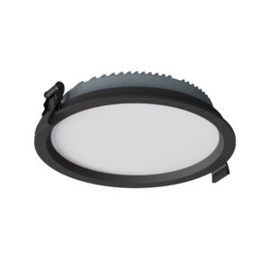 Spot incastrat Arelux XEvo, aluminiu, negru, CCT, LED, 23W, 3473 lumeni, 3000-4000-6000K, EVR03CCT SBK