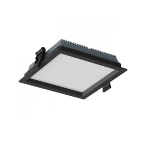 Spot incastrat Arelux XEvo, aluminiu, negru, CCT, LED, 13W, 1920 lumeni, 3000-4000-6000K, EVS02CCT SBK