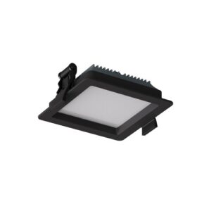 Spot incastrat Arelux XEvo, aluminiu, alb, CCT, LED, 8W, 1210 lumeni, 3000-4000-6000K, EVS01CCT SBK