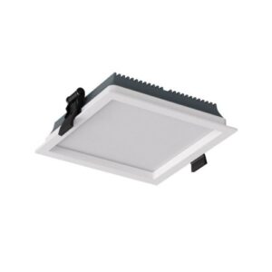 Spot incastrat Arelux XEvo, aluminiu, alb, CCT, LED, 13W, 1920 lumeni, 3000-4000-6000K, EVS02CCT SWH