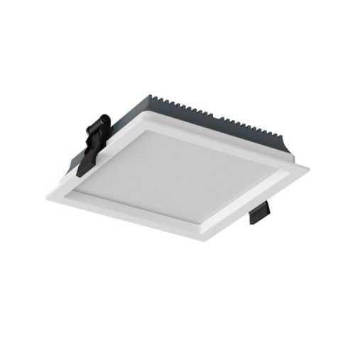 Spot incastrat Arelux XEvo, aluminiu, alb, CCT, LED, 13W, 1920 lumeni, 3000-4000-6000K, EVS02CCT SWH