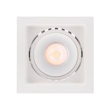 Spot incastrat orientabil MT148 LED, alb mat, 12W, 3000K, lumina caldă, 1050 lumeni, 70413