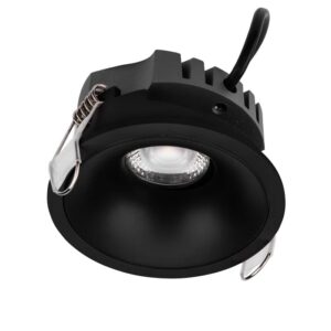 Spot incastrat orientabil MT146 LED, negru mat, 7W, 4000K, lumina neutră , 610 lumeni, 70408