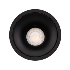 Spot incastrat orientabil MT146 LED, negru mat, 7W, 3000K, lumina calda, 600 lumeni, 70407