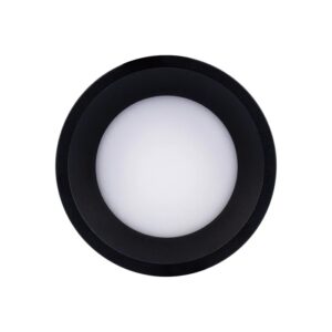 Spot incastrat fix MT149 LED, negru mat, 7W, 702 lumeni, alb neutru 4000K, 70418