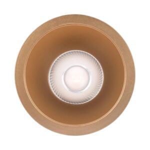 Spot LED incastrat PT 09, 6W, lumina calda, 3000K, auriu mat, 70446