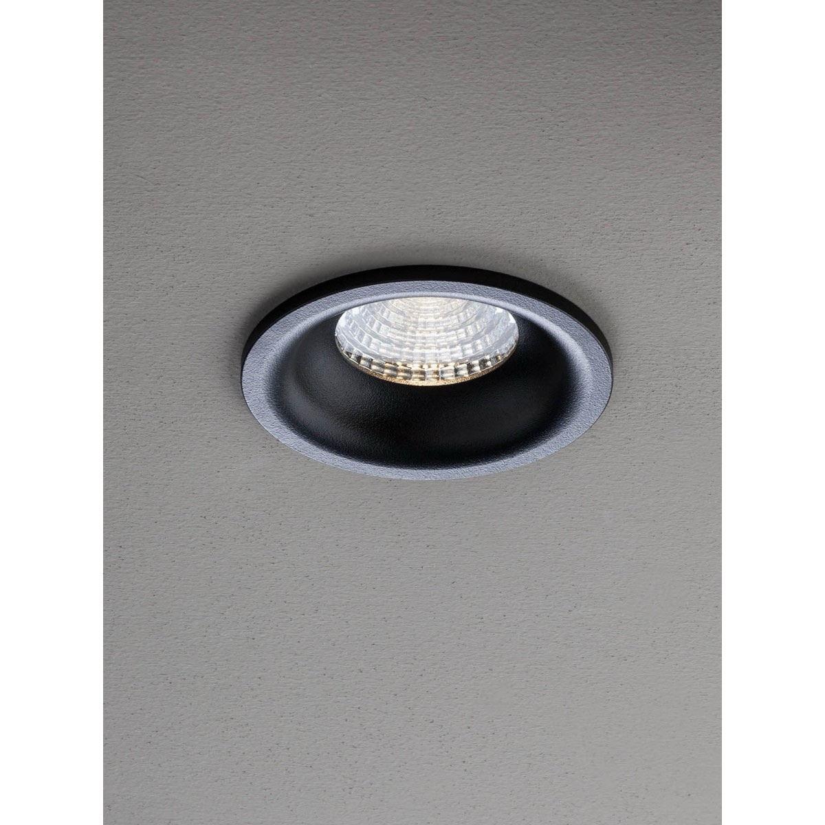 Spot LED incastrat MT 144, 10W, lumina neutra, 4000K, 926 lm, negru mat, 70382