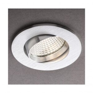 Spot LED incastrat MT 128, 5W, lumina neutra, orientabil, aluminiu, 70364