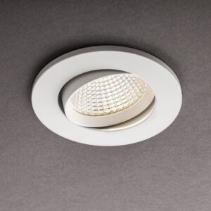 Spot LED incastrat MT 128, 5W, lumina neutra, 4000K, 508 Lm, orientabil, alb, 70363