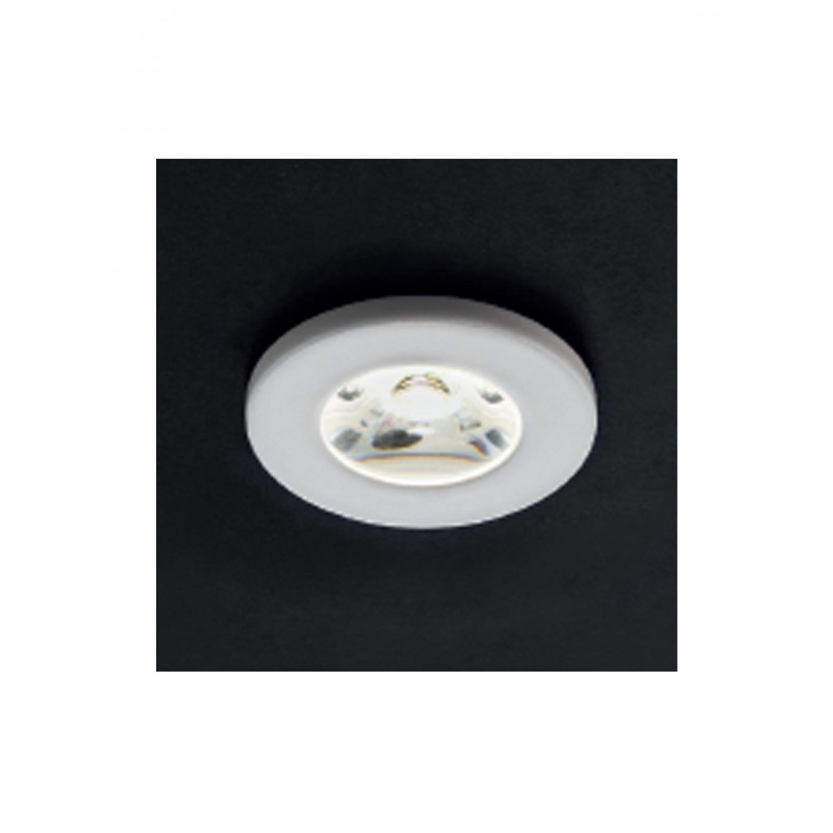 Spot LED incastrat MT 117, 1W, lumina neutra, alb mat, 70320