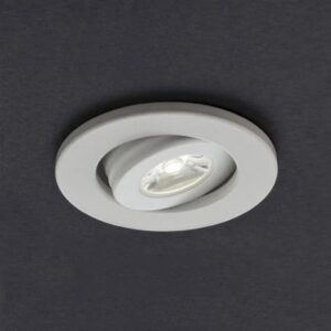 Spot LED incastrat MT 119, 1W, lumina neutra, orientabil, alb mat, 70324
