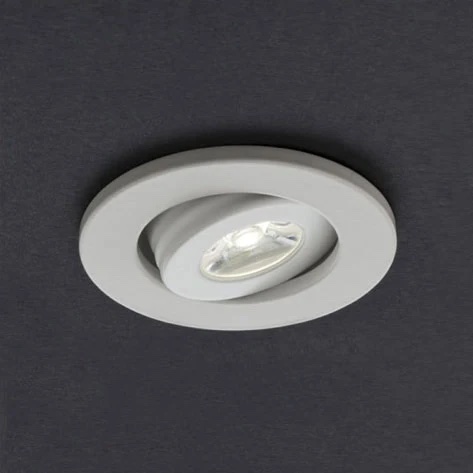 Spot LED incastrat MT 119, 1W, lumina neutra, orientabil, alb mat, 70324