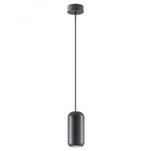 Suspensie Smarter Boom, negru mat, 1XGU10, D.8 cm, 01-3474