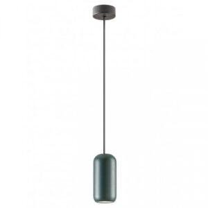 Suspensie Smarter Boom, verde mat, 1XGU10, D.8 cm, 01-3475