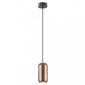 Suspensie Smarter Boom, maro mat, 1XGU10, D.8 cm, 01-3476