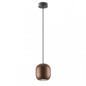 Suspensie Smarter Boom, maro mat, 1XGU10, D.12 cm, 01-3479