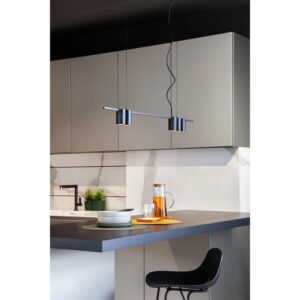 Suspensie Smarter Modi, negru mat, 5XGU10, L.100 cm, 01-3516