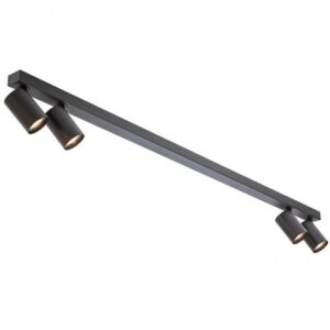 Plafoniera Smarter Modi, negru, 4XGU10, L.118 cm, 01-3510