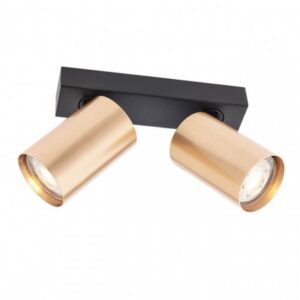 Plafoniera /Aplica Smarter Modi, negru/aur mat, 2XGU10, L.17 cm, 01-3503