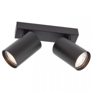 Plafoniera /Aplica Smarter Modi, negru mat, 2XGU10, L.17 cm, 01-3504