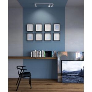 Plafoniera Smarter Modi, alb, 3XGU10, L.70 cm, 01-3505