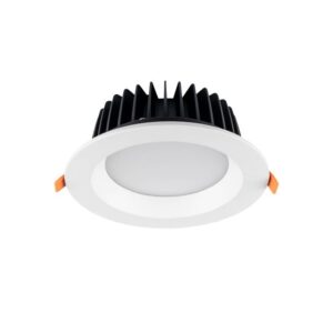 Spot încastrat 30W 3000K 3209 lumeni D19cm, alb mat, IP44, Arelux, Xmaxi, MA10WW SWH