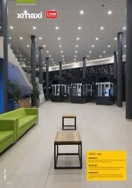 Spot încastrat 60W, 3000K lumina caldă , 6112 lumeni, D.23cm, alb mat, IP44, Arelux, Xmaxi, MA12WW SWH